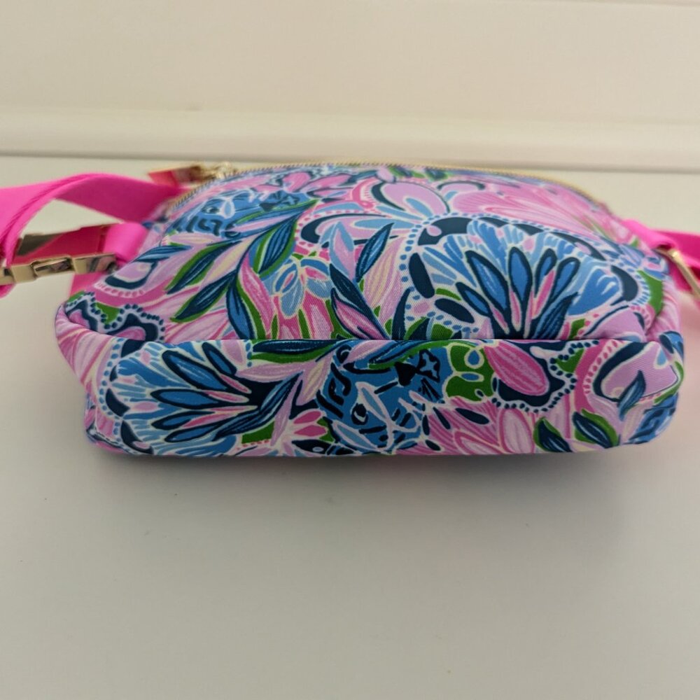 NWOT! Lilly Pulitzer GWP Belt Bag In Gecko Green Tiger Sunrise - Picture 10 of 16